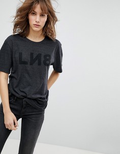 Футболка с логотипом Levis Line 8 LN8 - Черный