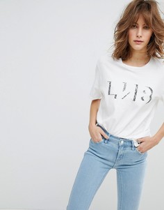 Футболка с логотипом Levis Line 8 LN8 - Белый