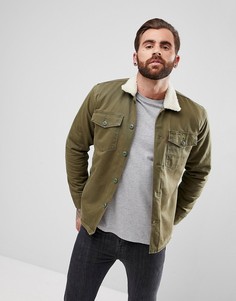 Куртка в стиле милитари с искусственным мехом Levis - Зеленый Levis®