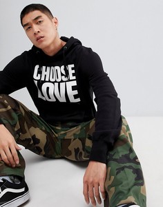 Худи из органического хлопка Help Refugees - Черный Asos
