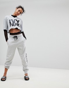 Серый свитшот с логотипом Ivy Park - Серый