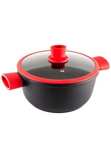 Кастрюля со стеклянной крышкой VELOUR Gipfel