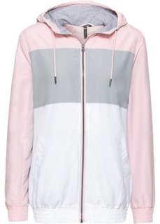 Куртка для фитнеса (нежно-розовый/серебристо-серый/белый) Bonprix