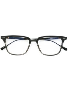 очки в квадратной оправе Dita Eyewear