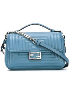 мини сумка через плечо Double Baguette Fendi