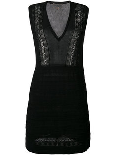 приталенное платье с V-образным вырезом Giambattista Valli