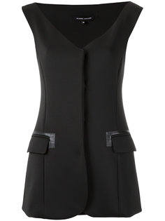 v neck waistcoat Gloria Coelho