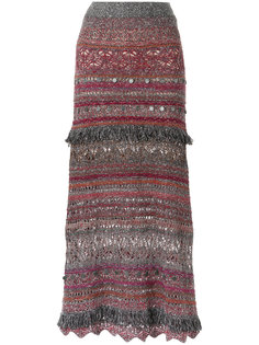 long knitted skirt Cecilia Prado