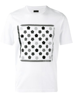 футболка с геометрическим принтом Z Zegna