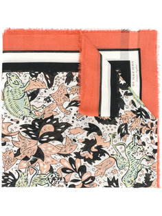 шарф с цветочным принтом Burberry