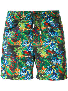 шорты для плавания с тропическим принтом Fefè