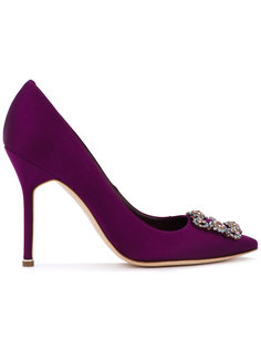 декорированные туфли Hangisi Manolo Blahnik