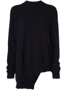 асимметричный свитер Jil Sander