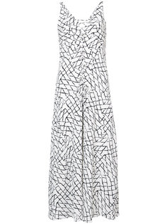 Slip Dress with Lacing Detail Derek Lam