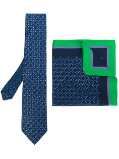 комплект из галстука и платка с узором Etro