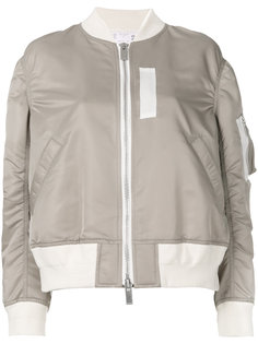 куртка-бомбер Sacai