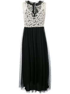 платье с ажурной панелью Red Valentino