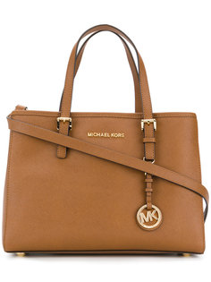 квадратная сумка-тоут с бляшкой Michael Michael Kors