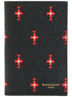 визитница с принтом крестов Givenchy