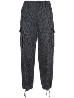 PSWL Leopard Cargo Pant Proenza Schouler