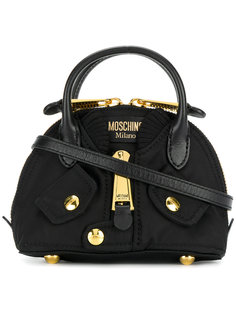 маленькая сумка дизайна куртки-бомбер Moschino