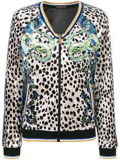 спортивная куртка cheetah chenille Roberto Cavalli