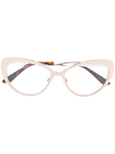 очки в оправе "кошачий глаз" Dolce &amp; Gabbana Eyewear