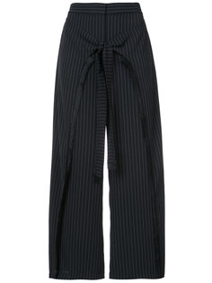cropped pinstripe trousers Yigal Azrouel