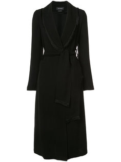 Fringe Robe jacket Yigal Azrouel