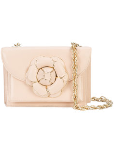 Gardenia clutch Oscar de la Renta