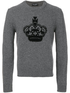 джемпер вязки интарсия Dolce &amp; Gabbana