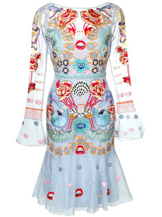 приталенное платье Porcelain Temperley London