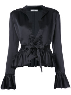 tie blouse with frills Tome