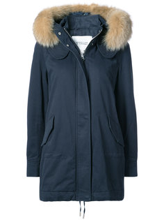 fur-trim parka coat Derek Lam 10 Crosby