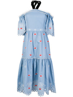 платье с открытыми плечами Calligraphy Temperley London