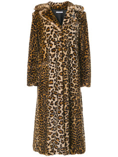 пальто с леопардовым принтом  Vivetta