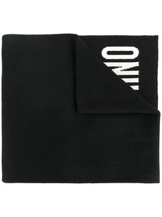 шарф с логотипом Moschino