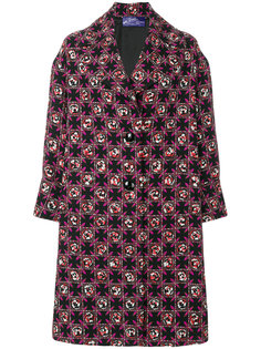 printed tailored coat Emilio Pucci