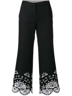 cropped embroidered trousers Emilio Pucci