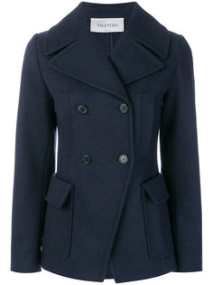 double breasted peacoat Valentino