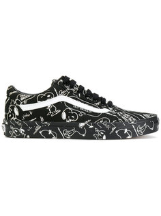 кроссовки с принтом Snoopy Vans
