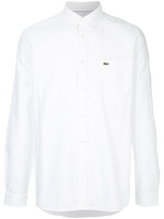 рубашка с заплаткой с логотипом Lacoste