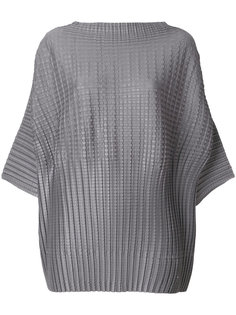 фактурный топ  Pleats Please By Issey Miyake