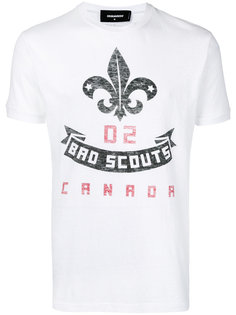 Bro Scouts crest print T-shirt Dsquared2