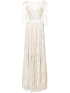 glitter tulle gown Marchesa Notte