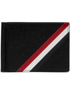 money clip leather wallet Thom Browne