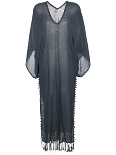 пляжное платье-кимоно с бахромой Caravana