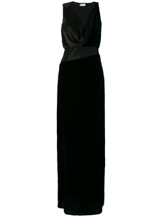 платье с драпировкой  Lanvin