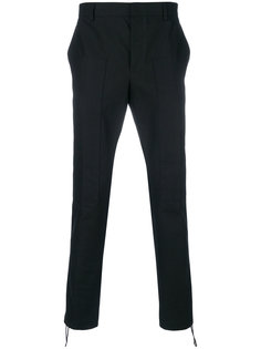 брюки с щиколотками на затяжках Lanvin