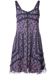 floral print swing dress Anna Sui
